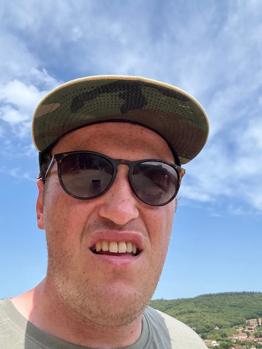 Selfie met zonnebril